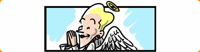 Image of Bi-Polar girl as an angel