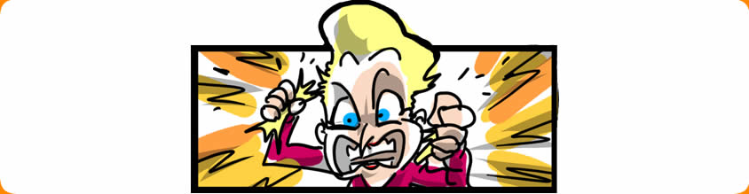 Image of Bi-Polar girl in a rage