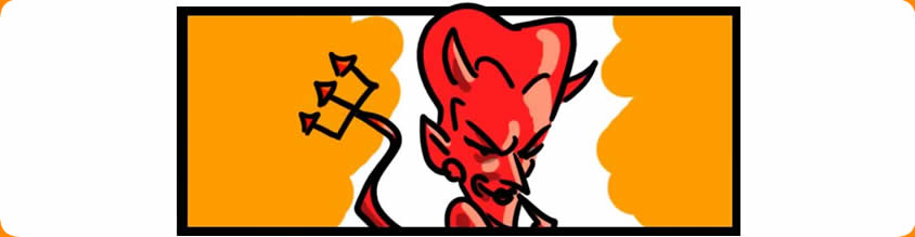 Image of Bi-Polar Girl as a demon!