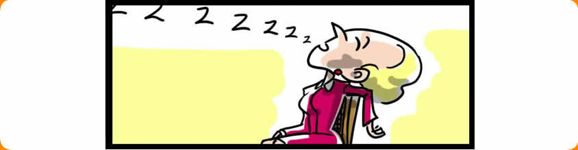 Image of Bi-Polar Girl dozing