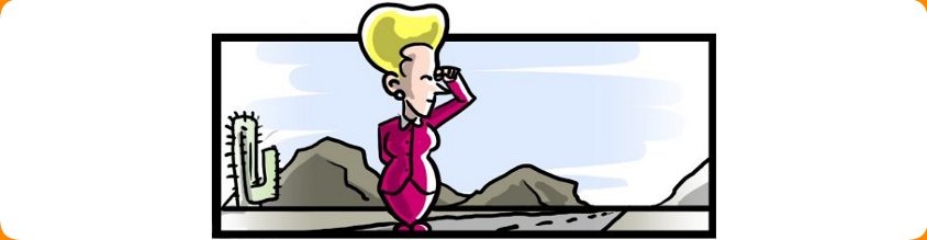 Bi-Polar Girl looking back towards the past