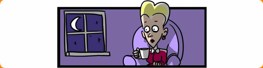 Image of Bi-Polar Girl wide awake at night
